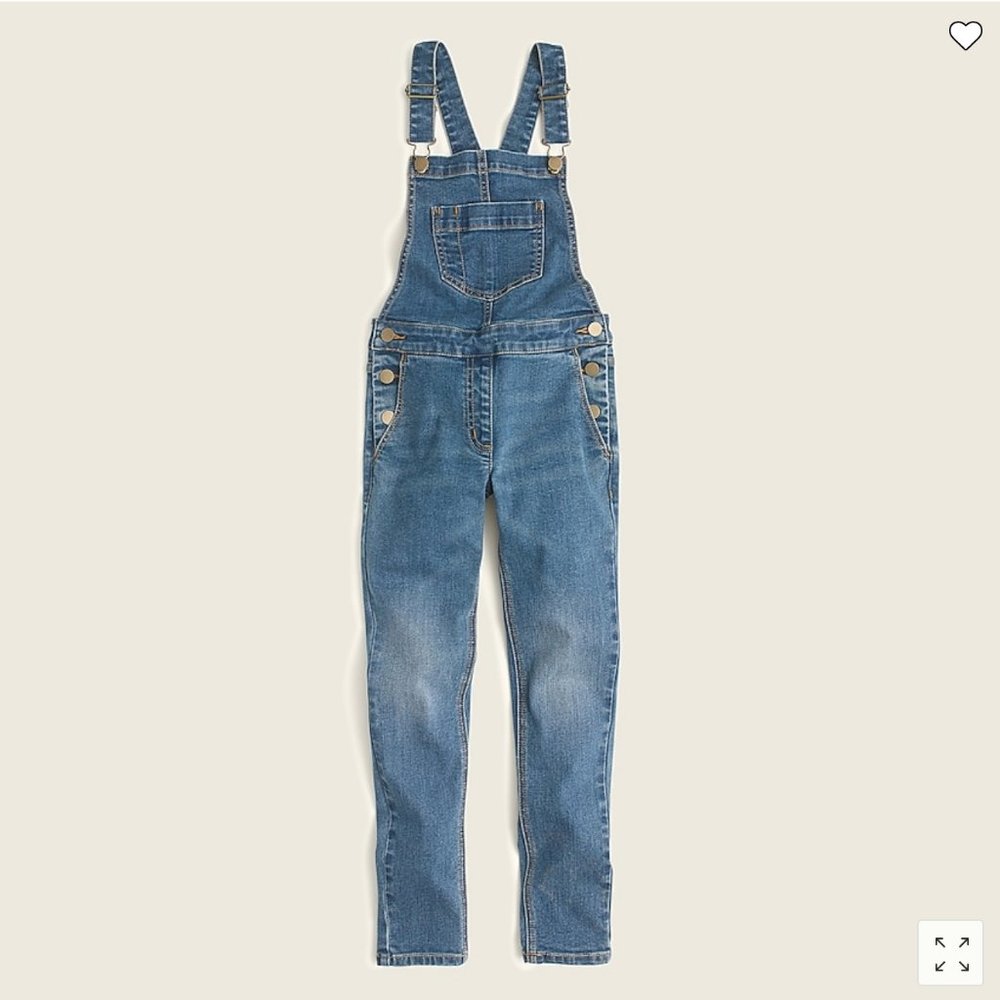 Jcrew Girls' Stretch Overalls